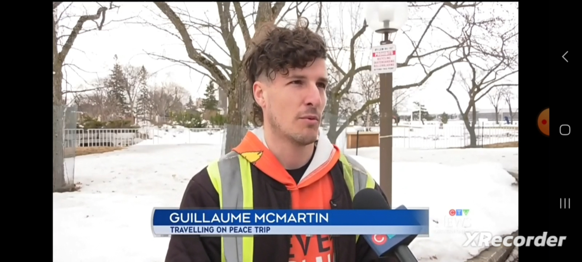 CTV News interview with Guillaume